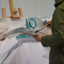 Wernisaż wystawy malarstwa Denisa Chyżawskiego "Echo absolutu"