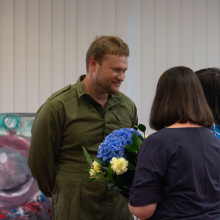 Wernisaż wystawy malarstwa Denisa Chyżawskiego "Echo absolutu"