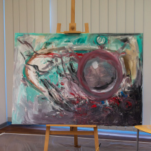 Wernisaż wystawy malarstwa Denisa Chyżawskiego "Echo absolutu"