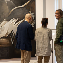 Wernisaż wystawy malarstwa Denisa Chyżawskiego "Echo absolutu"