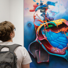 Wernisaż wystawy malarstwa Denisa Chyżawskiego "Echo absolutu"