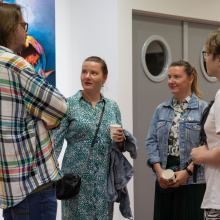 Wernisaż wystawy malarstwa Denisa Chyżawskiego "Echo absolutu"