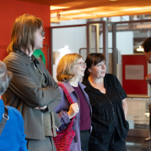 Wernisaż wystawy Tryptyk: Eros | Tanatos | Logos w Bibliotece UG, fot. B. Jętczak 5