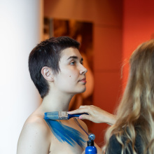 Wernisaż wystawy Tryptyk: Eros | Tanatos | Logos w Bibliotece UG, fot. B. Jętczak 14