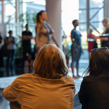 Wernisaż wystawy Tryptyk: Eros | Tanatos | Logos w Bibliotece UG, fot. B. Jętczak 22