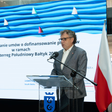 Podpisanie umowy Interreg 5