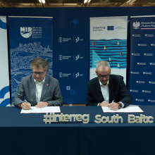 Podpisanie umowy Interreg 15