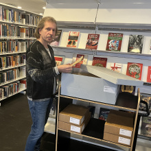 Prof. Grzegorz Piotrowski na kwerendzie badawczej w Kopenhadze, fot. Archiwum prywatne