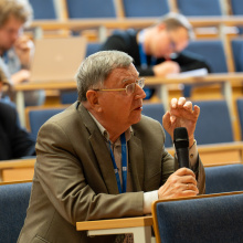 Prof. Ryszard Horodecki na widowni