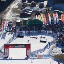 Zdjęcia z zawodów narciarskich AMP