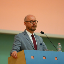 I Forum Ośrodków Kuratorskich - mówca