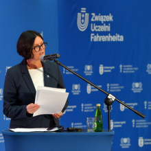 Dyrektorka Związku prof. Adriana Zaleska - Medynska