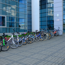 Collection of bicycles