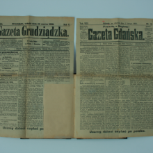 Gazeta Grudziądzka po konserwacji 