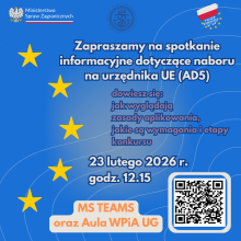 plakat promujący spotkanie i konkurs