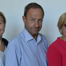 Authors of the publication, from the left dr hab. inż. arch. Justyna Martyniuk- Pęczek, prof. dr. hab. inż. Tomasz Parteka, dr Olga Martyniuk.