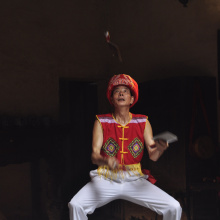 'A performance in the Chexi minority Tuija village' Adrianna Wysocka