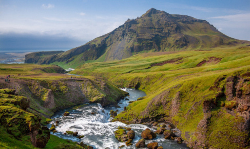 Pejzaż Islandii