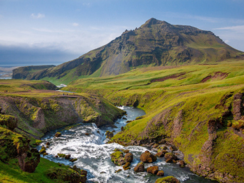 Pejzaż Islandii