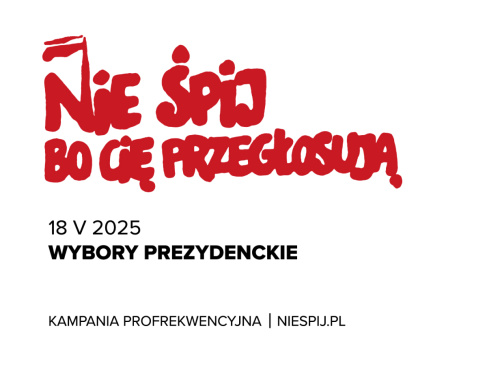 Grafika Nie śpij bo cie przegłosują