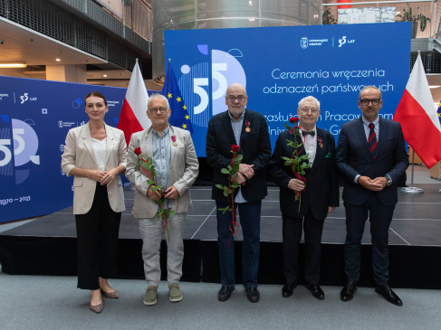 Wręczenie Krzyży Zasługi w Bibliotece UG 2025