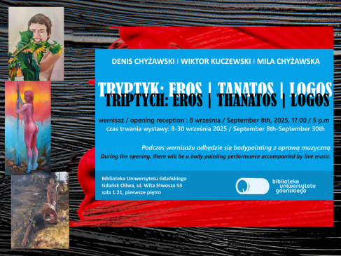 Grafika Tryptyk Eros | Tanatos | Logos