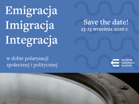 Fragment plakatu konferencji „Emigracja, imigracja, integracja w dobie polaryzacji społecznej i politycznej”