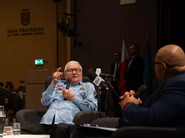 Spotkanie z Lechem Wałęsą