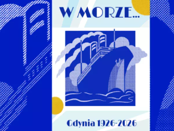 Grafika W morze... Gdynia 1926-2026