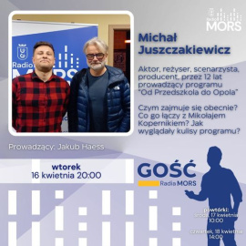 Baner zapowiadający audycję