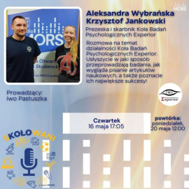 Baner zapowiadający audycję