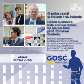 Baner zapowiadający audycję