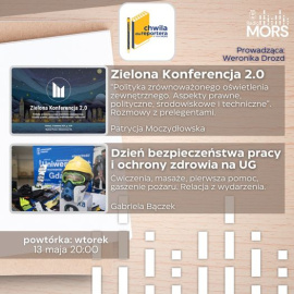 Baner zapowiadający audycję