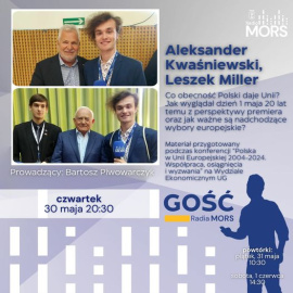 Baner zapowiadający audycję