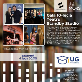 Baner zapowiadający audycję