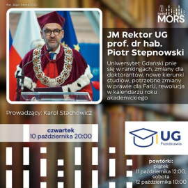 Baner zapowiadający audycję