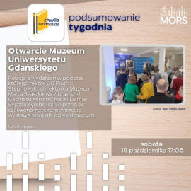 Baner zapowiadający audycję