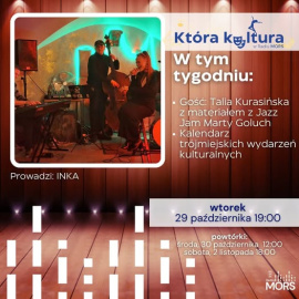 Baner zapowiadający audycję