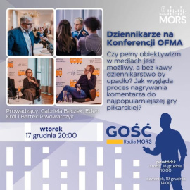 Baner zapowiadający audycję