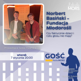 Baner zapowiadający audycję