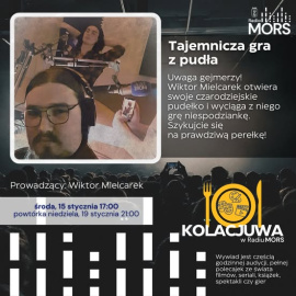 Baner zapowiadający audycję