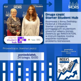 Baner zapowiadający audycję