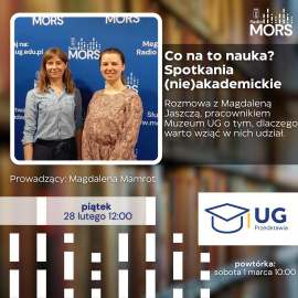 Grafika zapowiadająca audycję