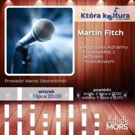 Grafika zapowiadająca audycję