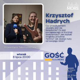 Grafika zapowiadająca audycję