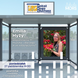 Grafika zapowiadająca audycję