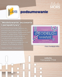 Grafika zapowiadająca audycję