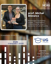 Grafika zapowiadająca audycję