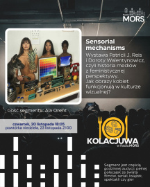 Grafika zapowiadająca audycję