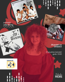 Grafika zapowiadająca audycję